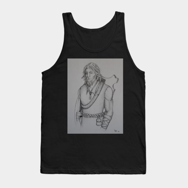 Monadnock the Firbolg Stone Sorcerer from Intelligence Check Tank Top by IntelligenceCheck